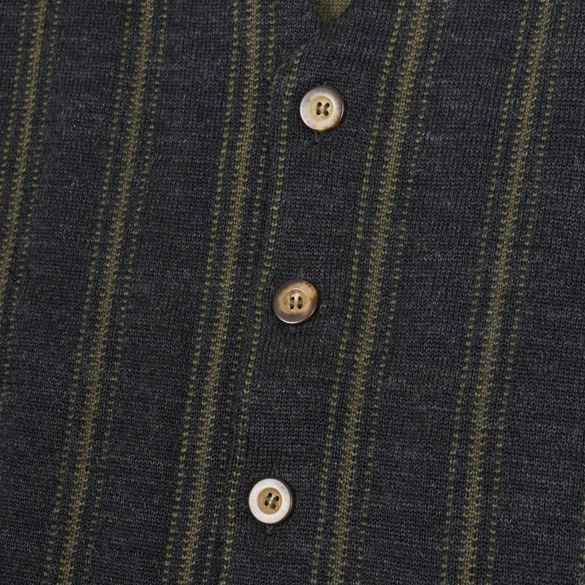 A Piece of Chic Striped Wool Vest