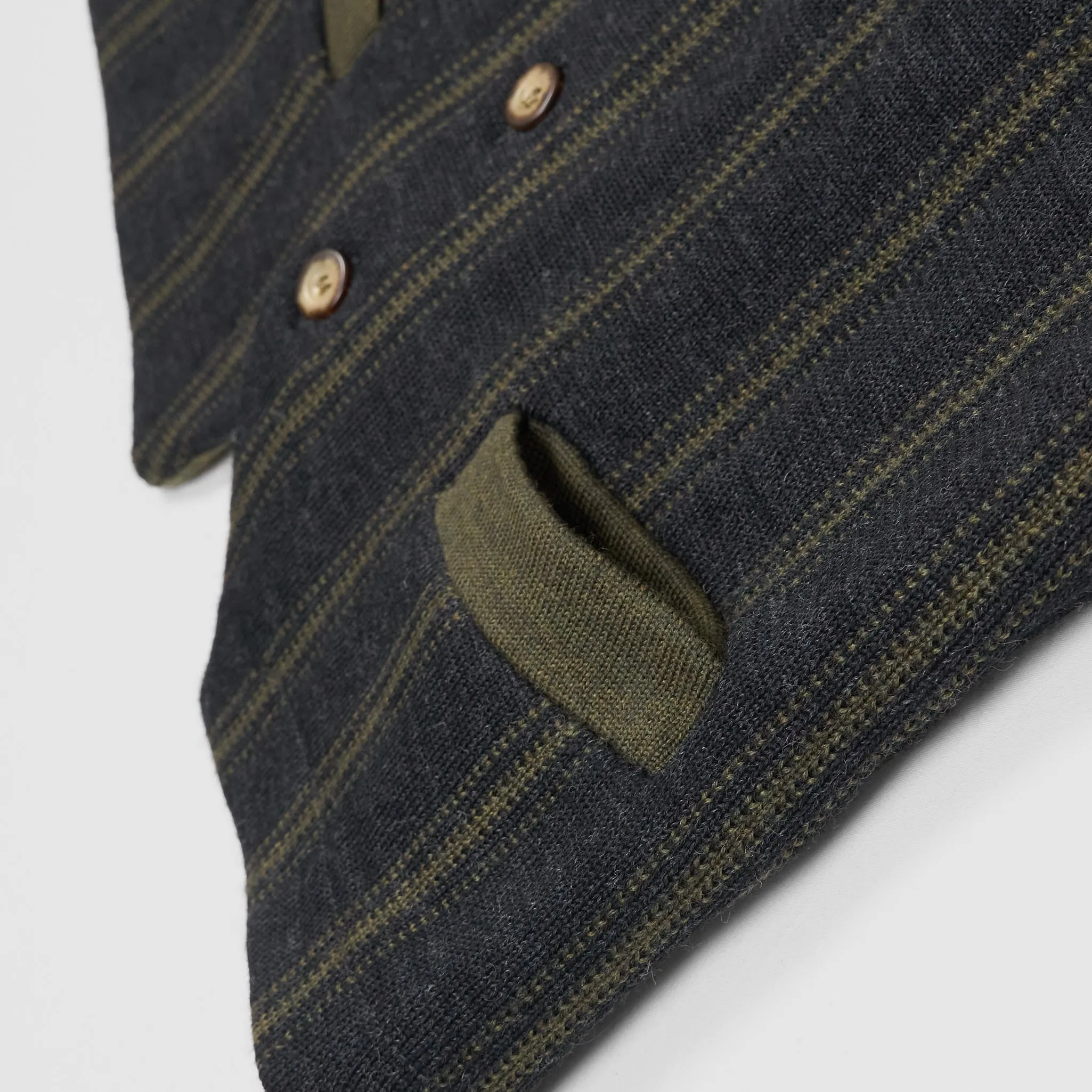A Piece of Chic Striped Wool Vest