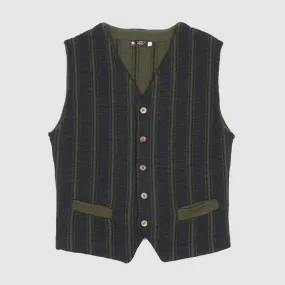 A Piece of Chic Striped Wool Vest