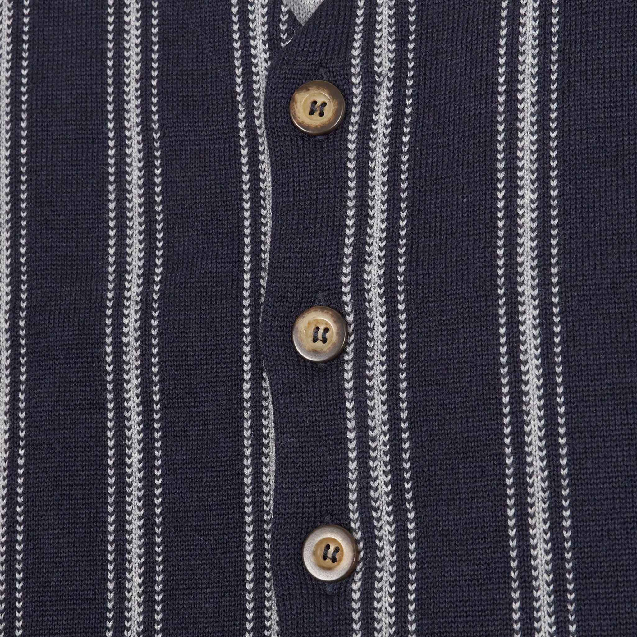 A Piece of Chic Striped Wool Vest