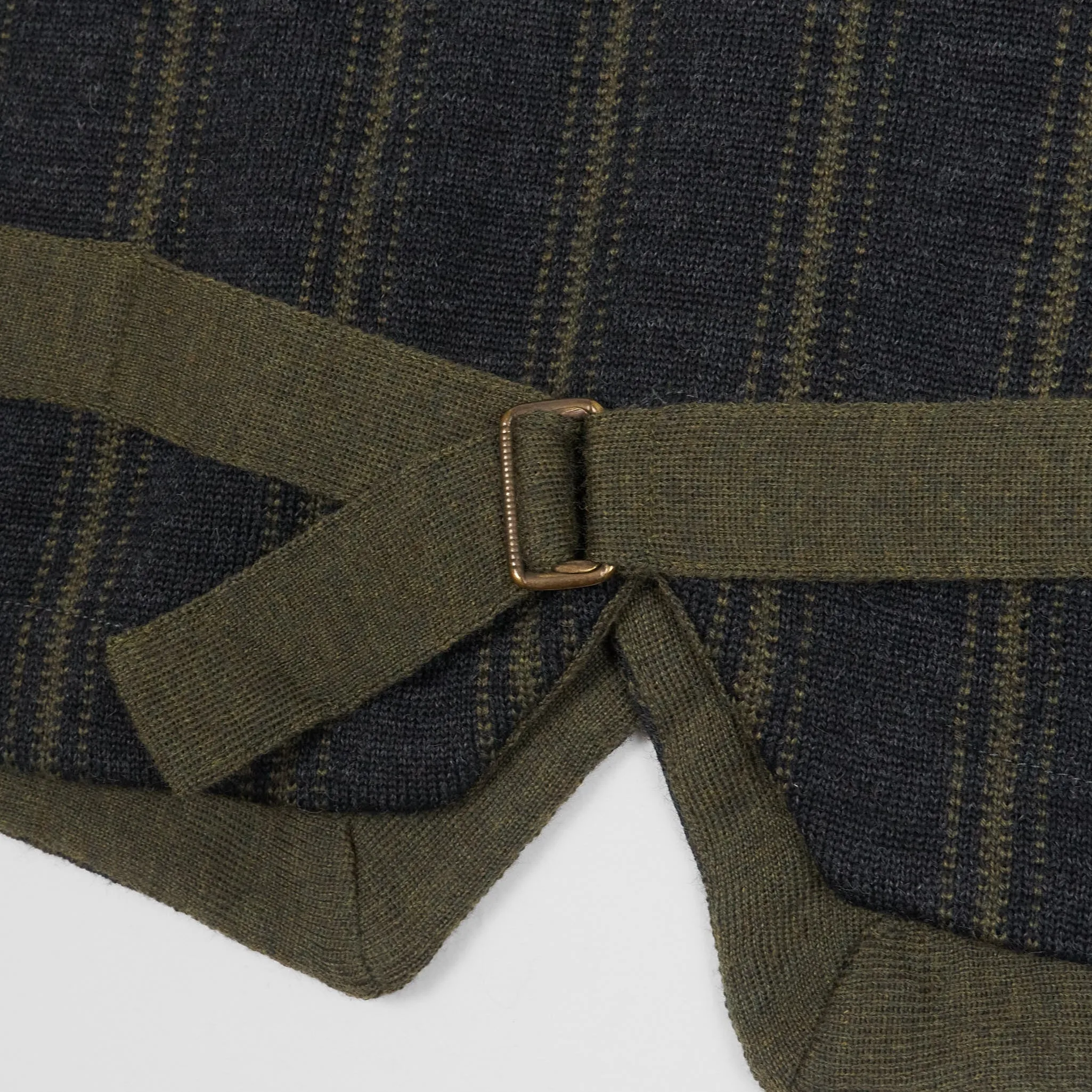 A Piece of Chic Striped Wool Vest
