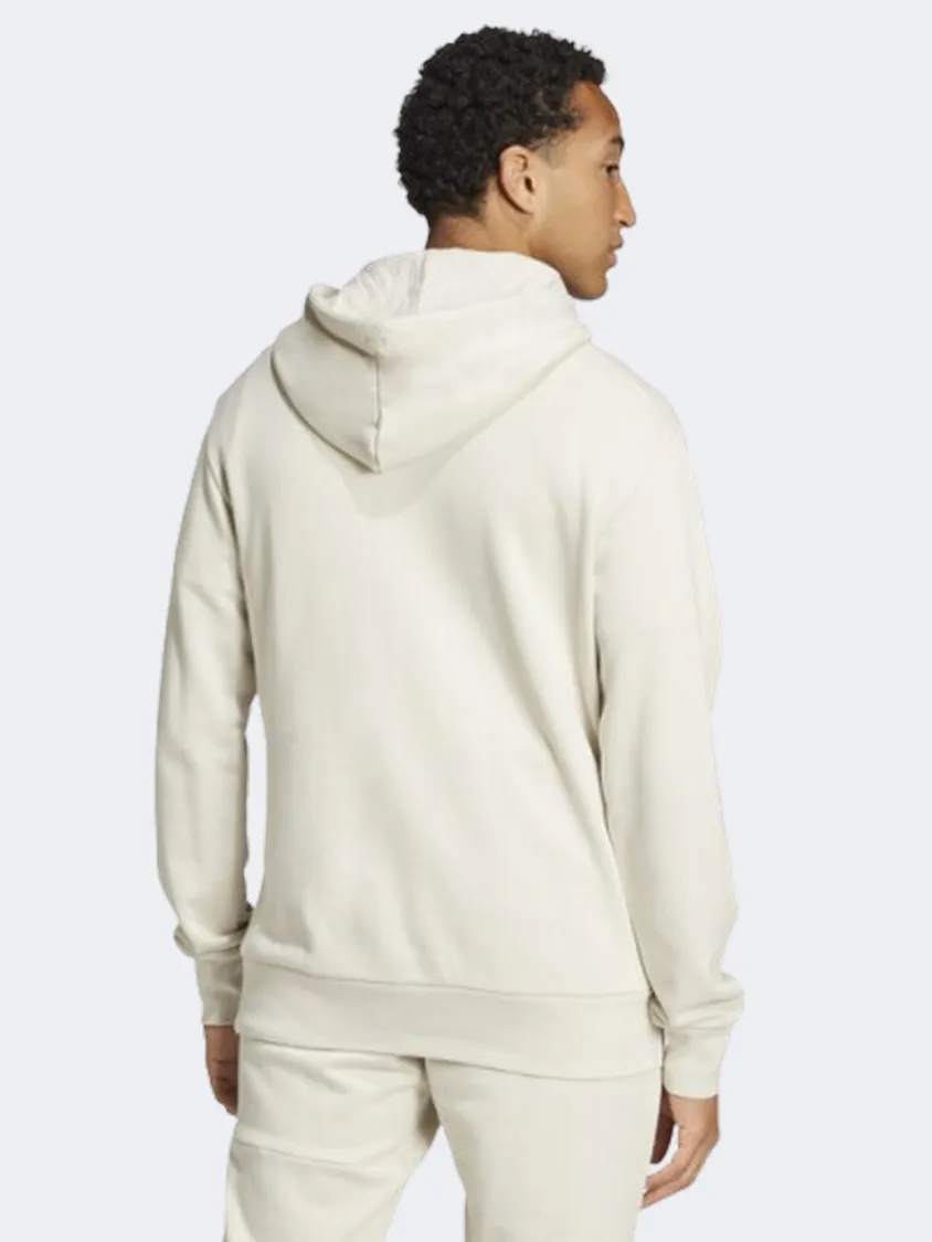 Adidas Essentials Big Logo Men Sportswear Hoody Alumina
