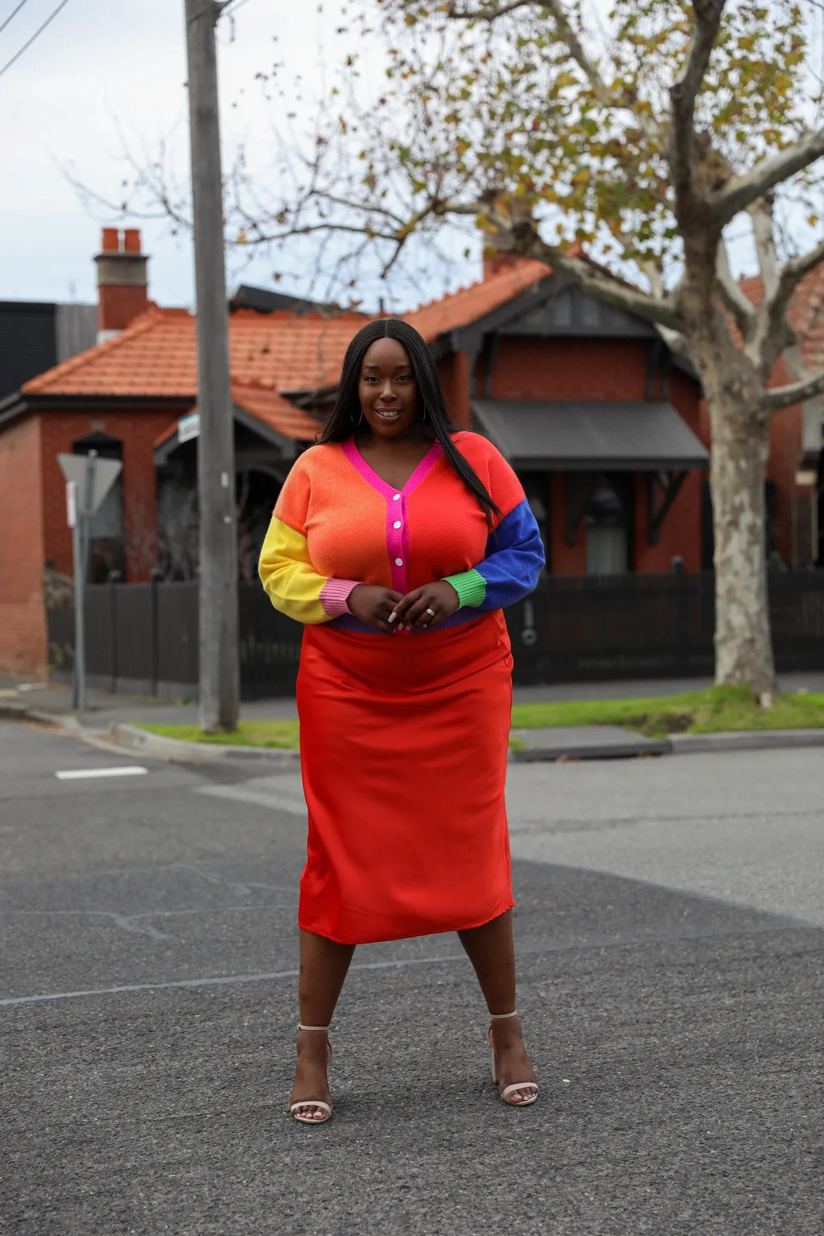 Aliki Skirt - Orange