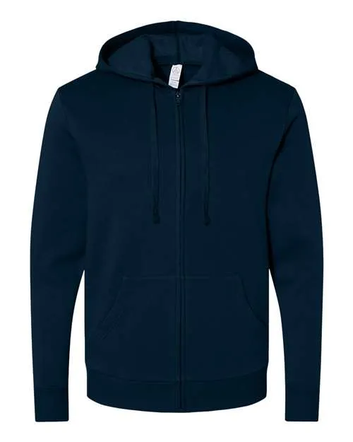 Alternative Men's Eco-Cozy Fleece Zip Hoodie