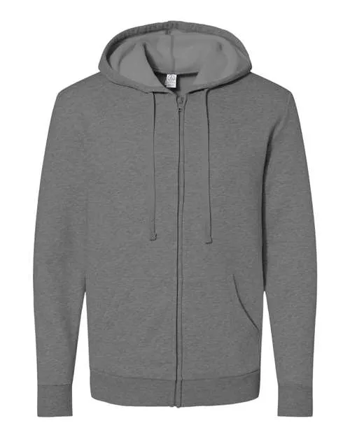 Alternative Men's Eco-Cozy Fleece Zip Hoodie