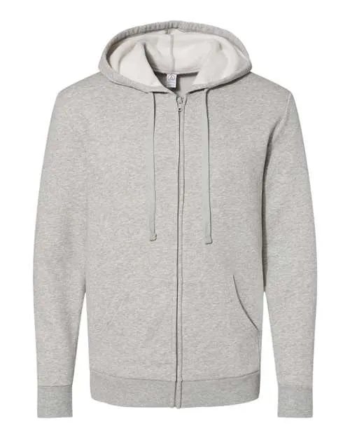 Alternative Men's Eco-Cozy Fleece Zip Hoodie