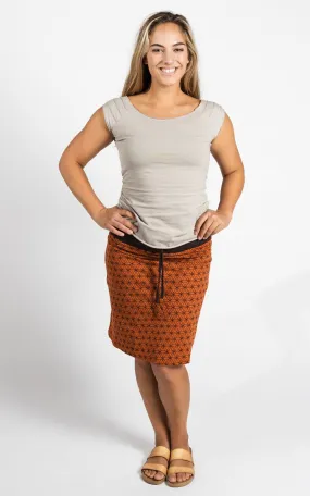 Anita Skirt - Burnt Orange