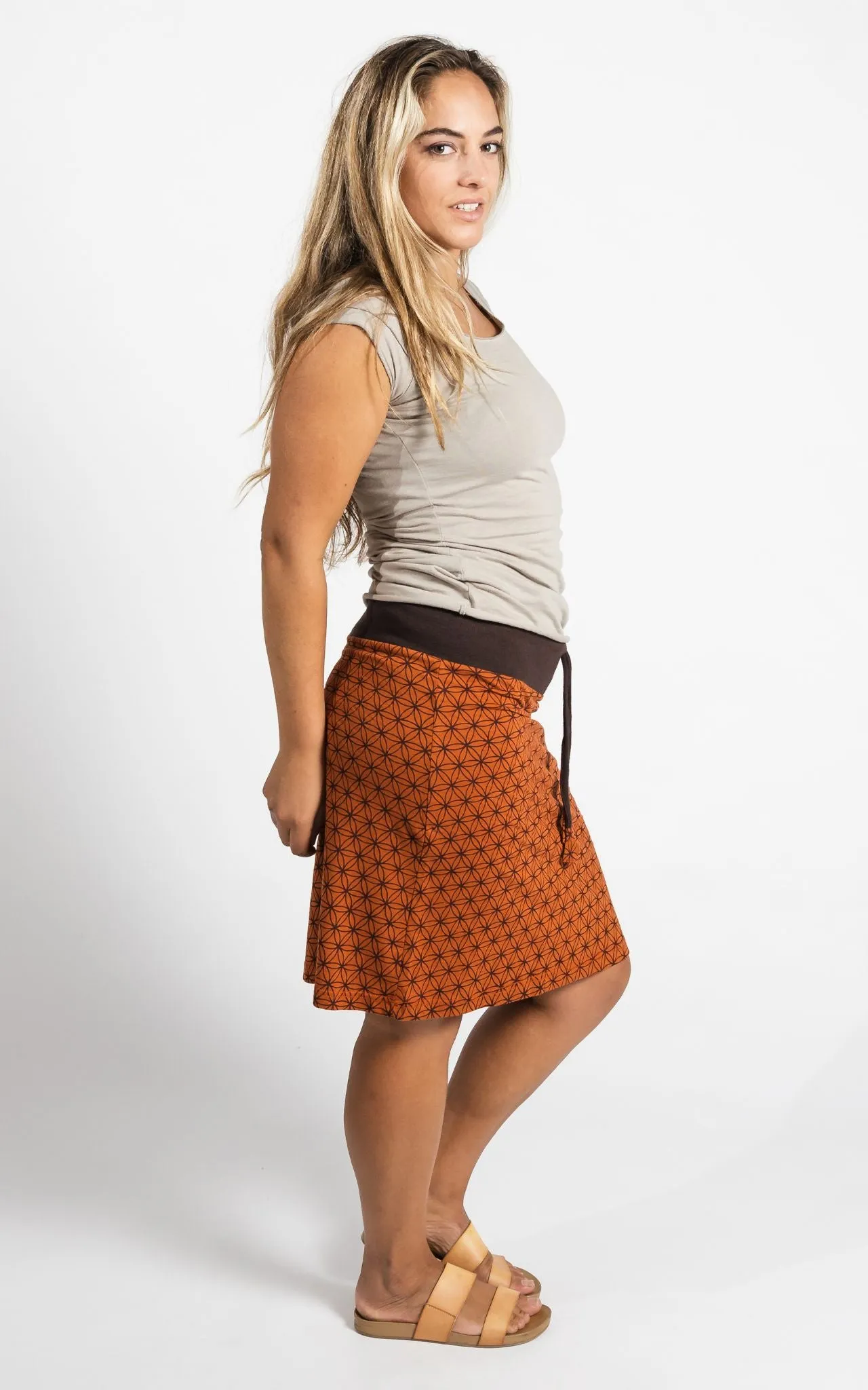 Anita Skirt - Burnt Orange