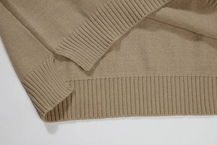 Chicmy-Korean style, Korean men's outfit, minimalist style, street fashion No. 3078 KNITTED V-NECK VEST
