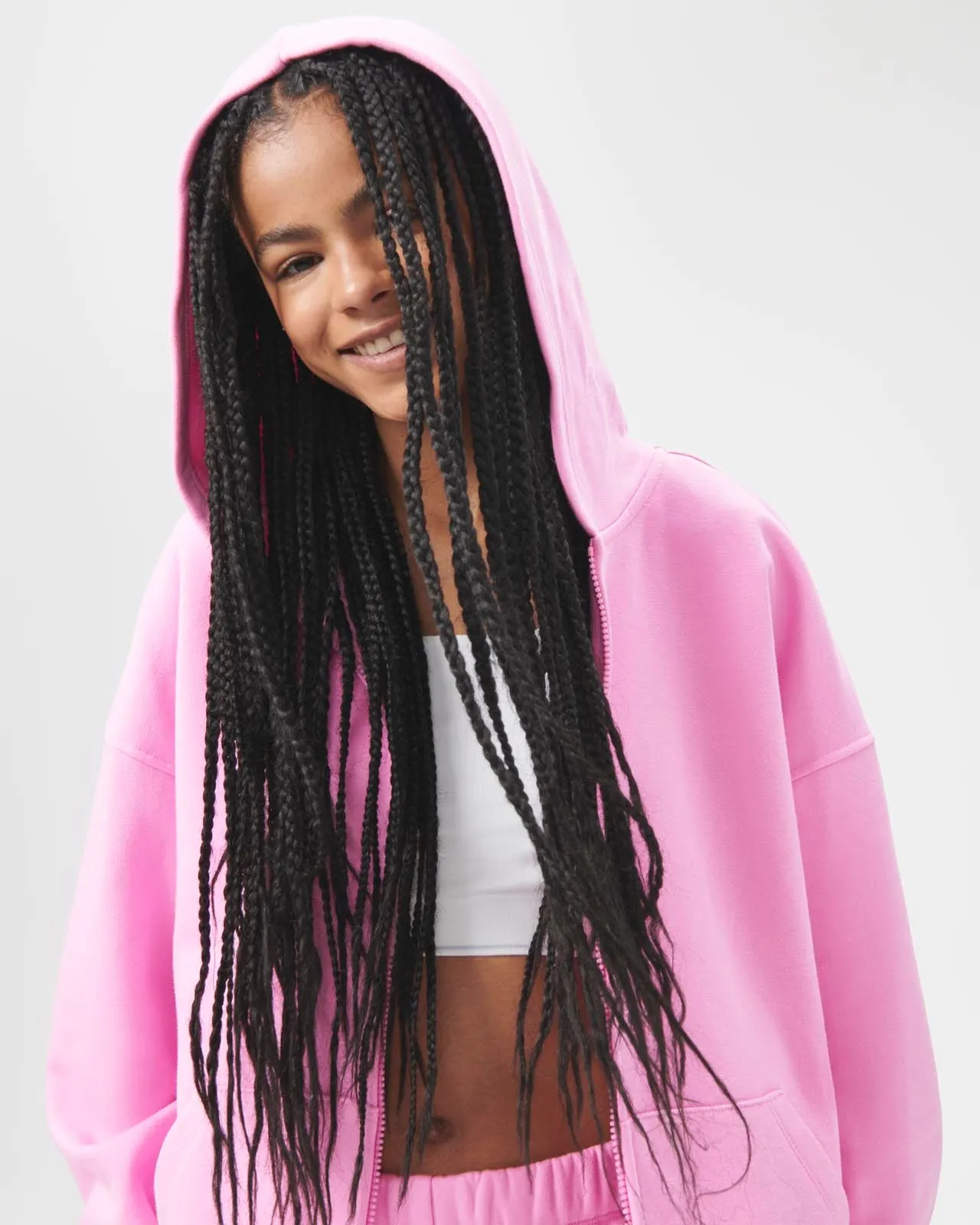 Cozy Crush Oversized Zip Hoodie