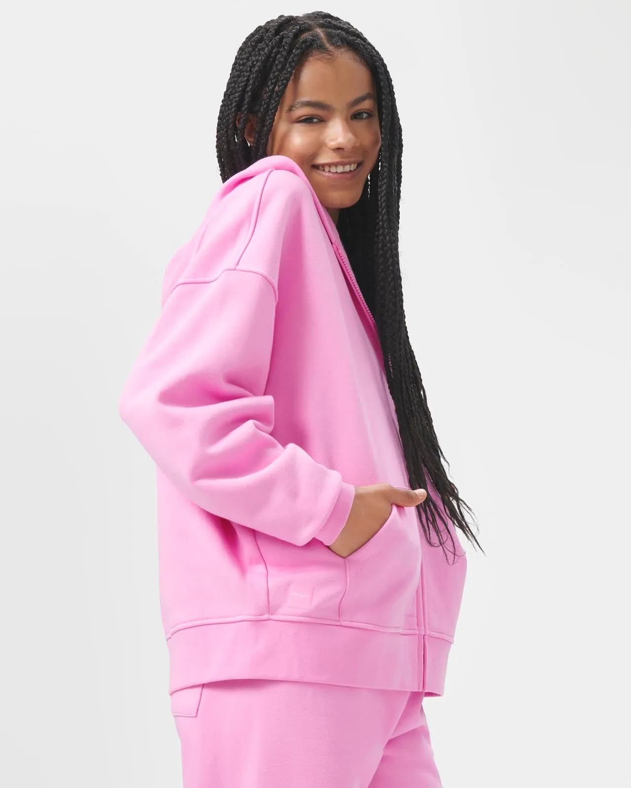 Cozy Crush Oversized Zip Hoodie