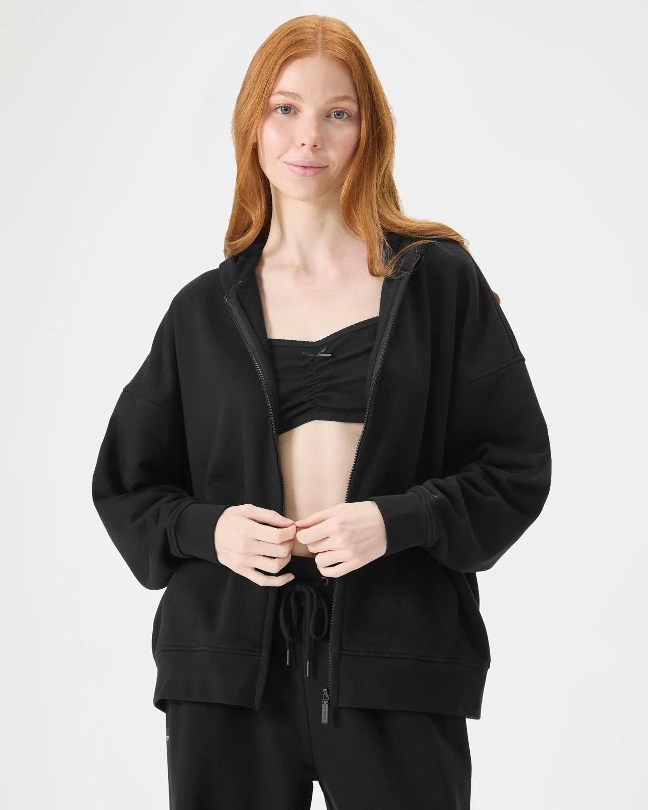Cozy Crush Oversized Zip Hoodie
