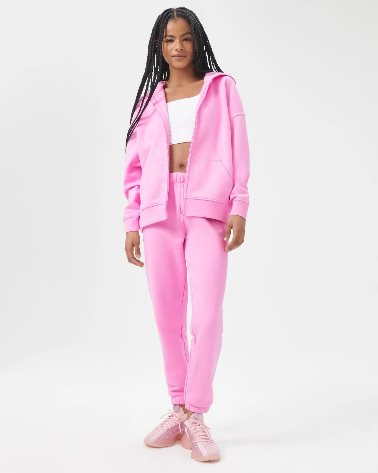 Cozy Crush Oversized Zip Hoodie
