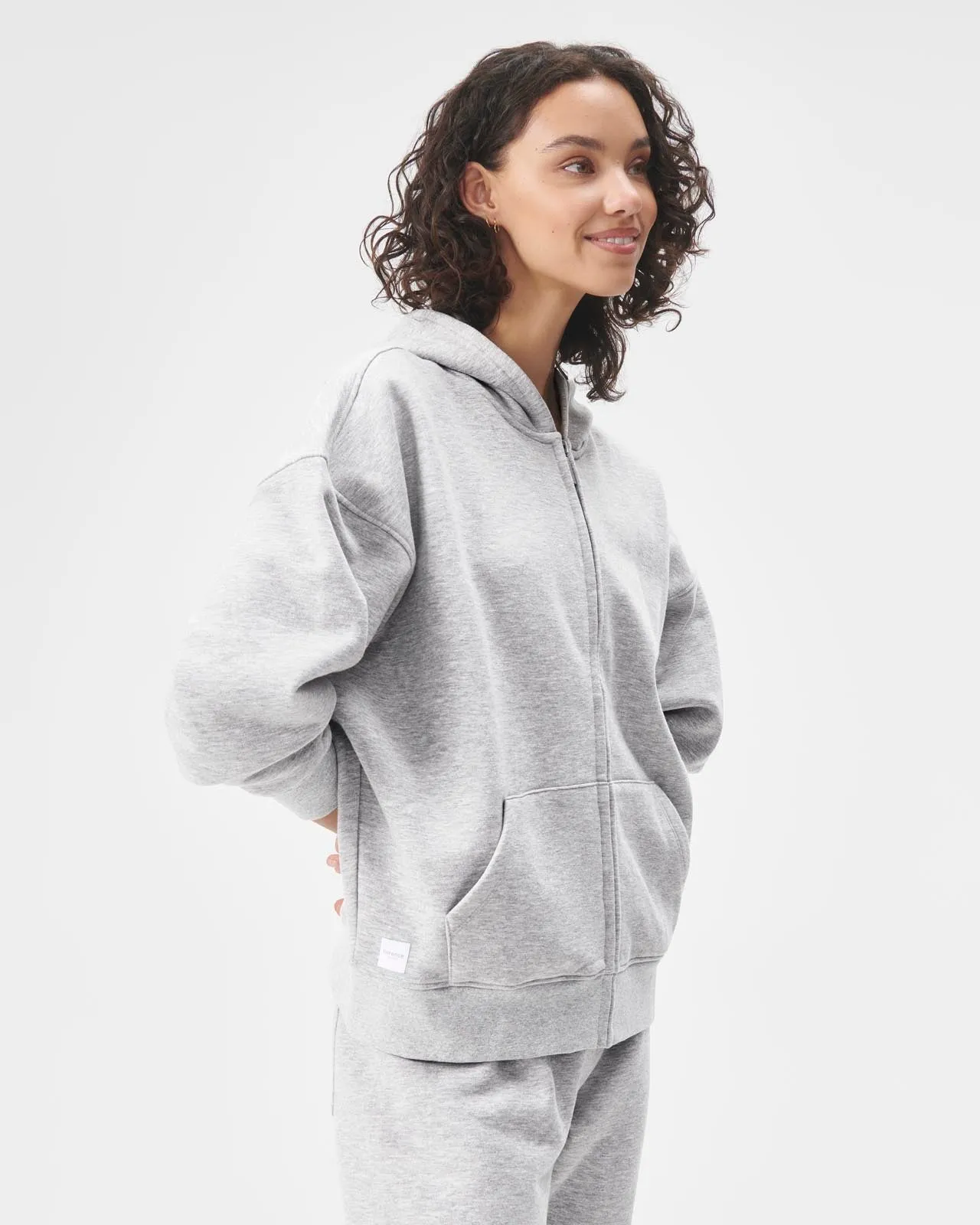 Cozy Crush Oversized Zip Hoodie