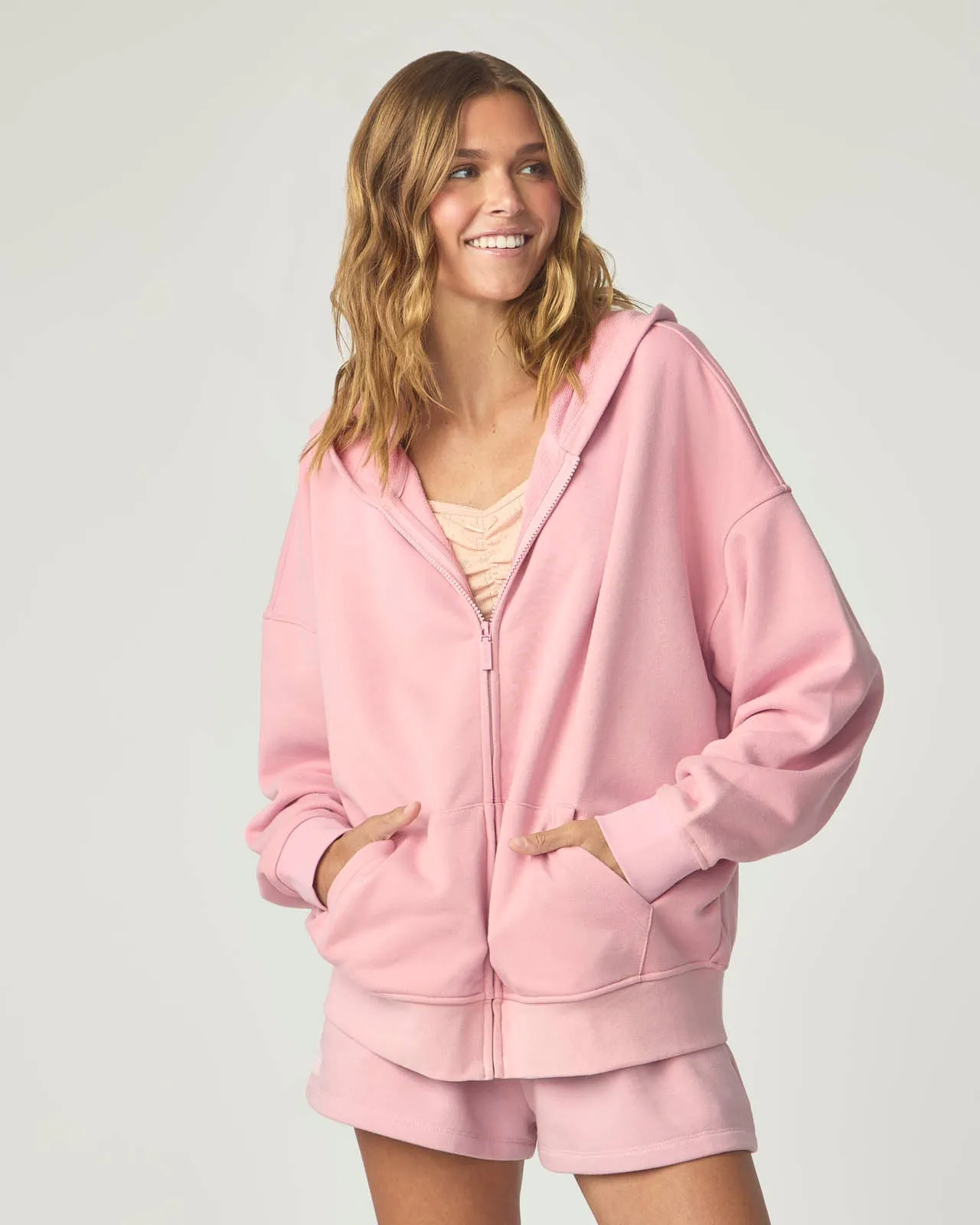 Cozy Crush Oversized Zip Hoodie