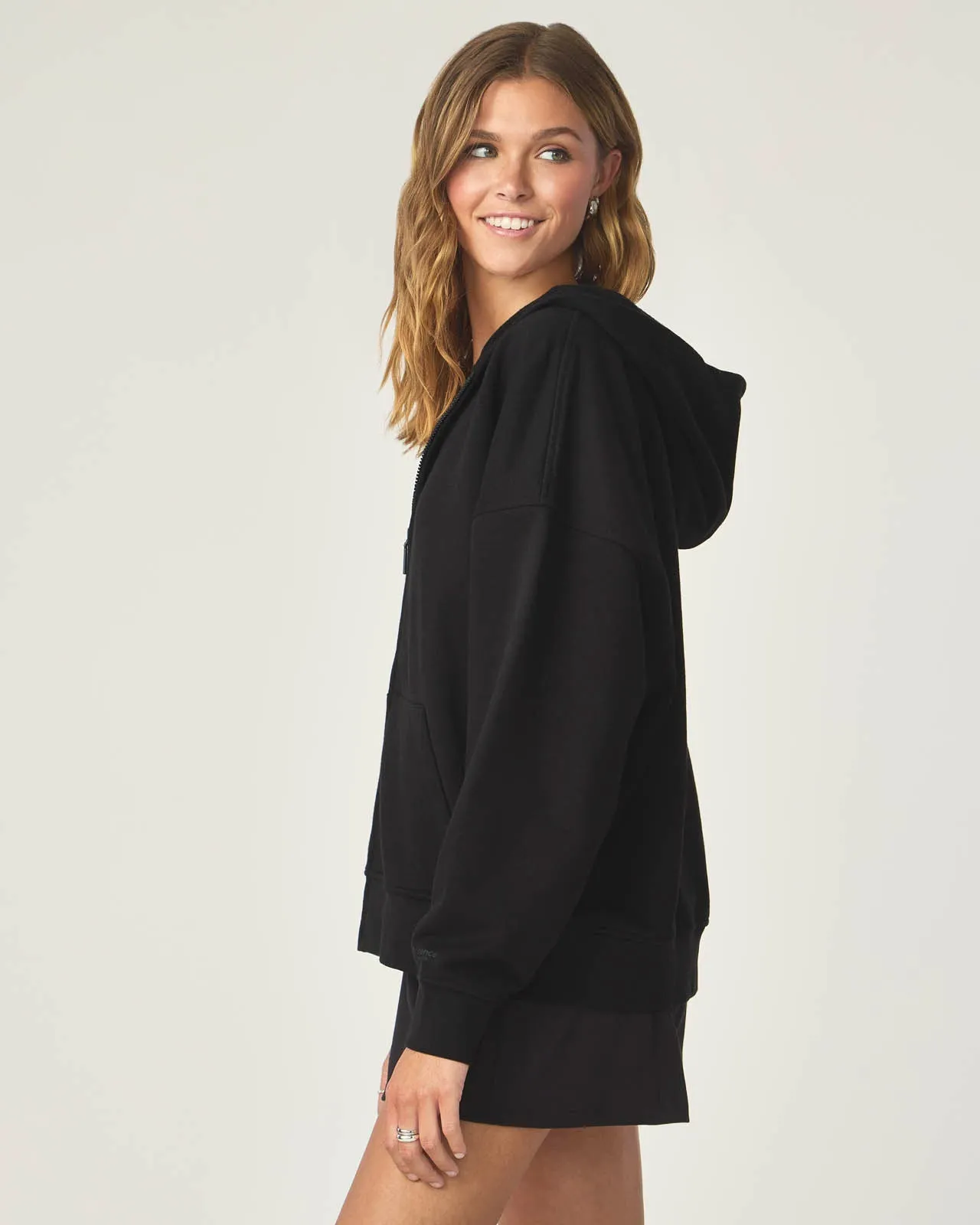 Cozy Crush Oversized Zip Hoodie