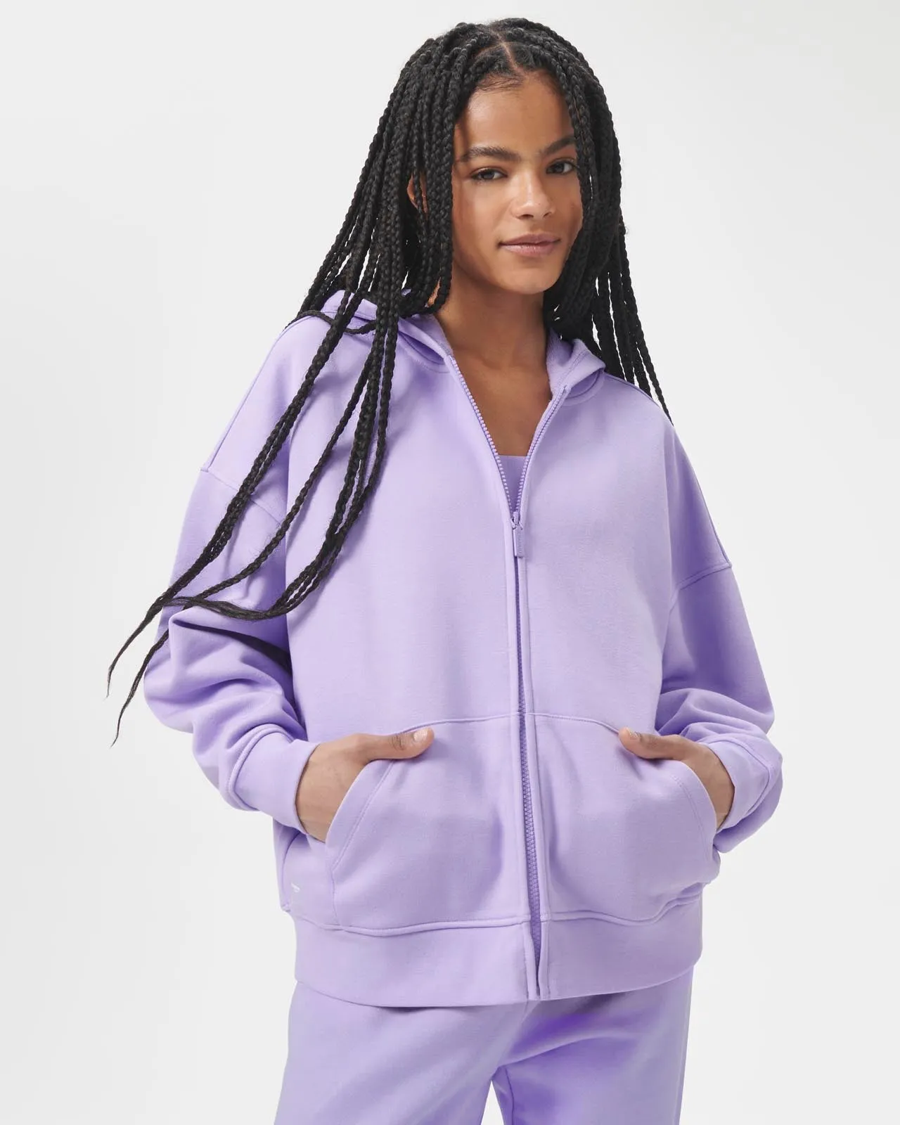Cozy Crush Oversized Zip Hoodie