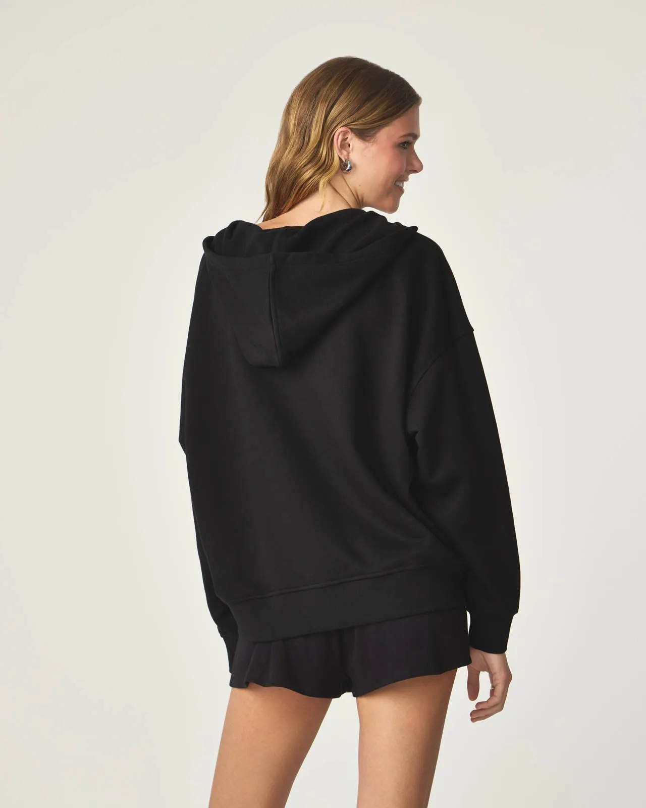 Cozy Crush Oversized Zip Hoodie