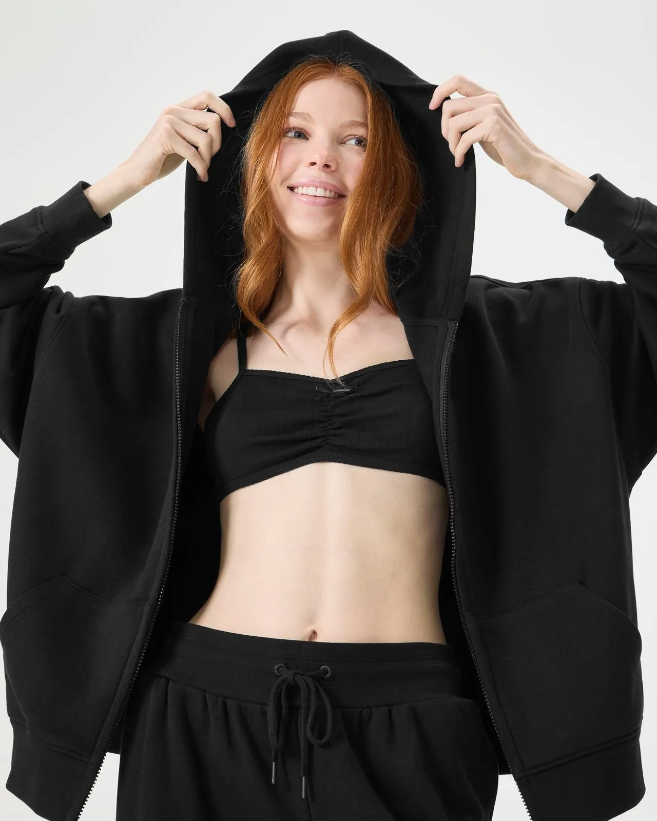 Cozy Crush Oversized Zip Hoodie