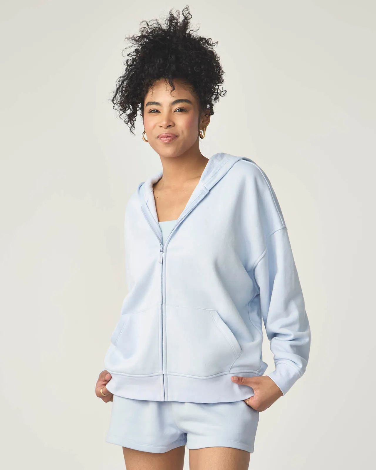 Cozy Crush Oversized Zip Hoodie