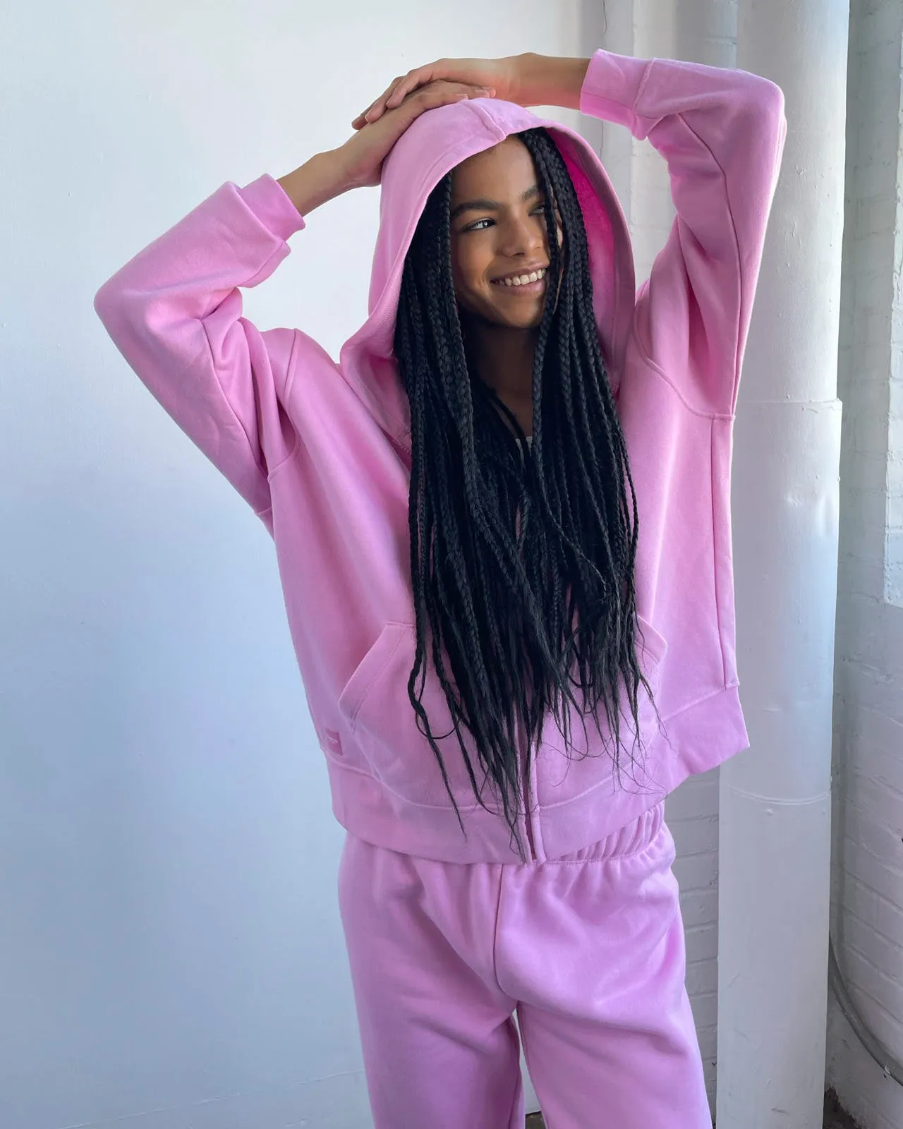 Cozy Crush Oversized Zip Hoodie