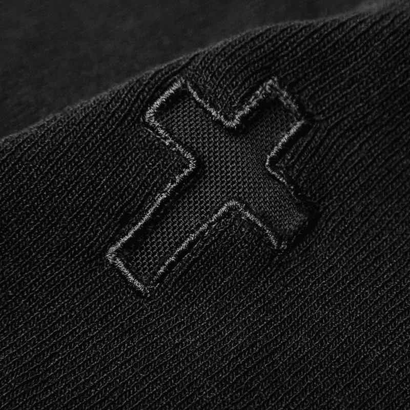 Cross Hollow Punk Knitted Vest