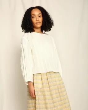 Eloise Shirt Bodrum Ecru White