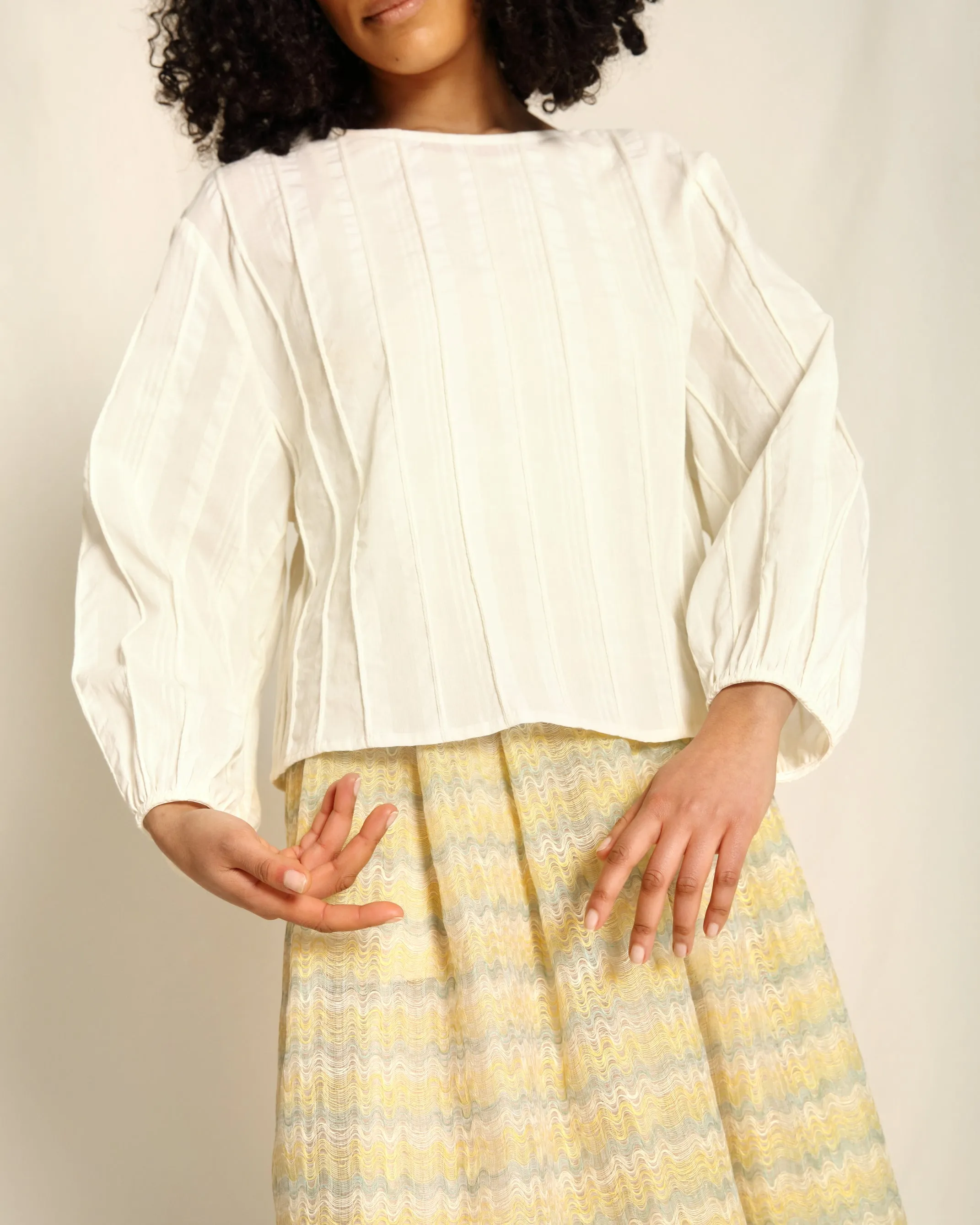 Eloise Shirt Bodrum Ecru White