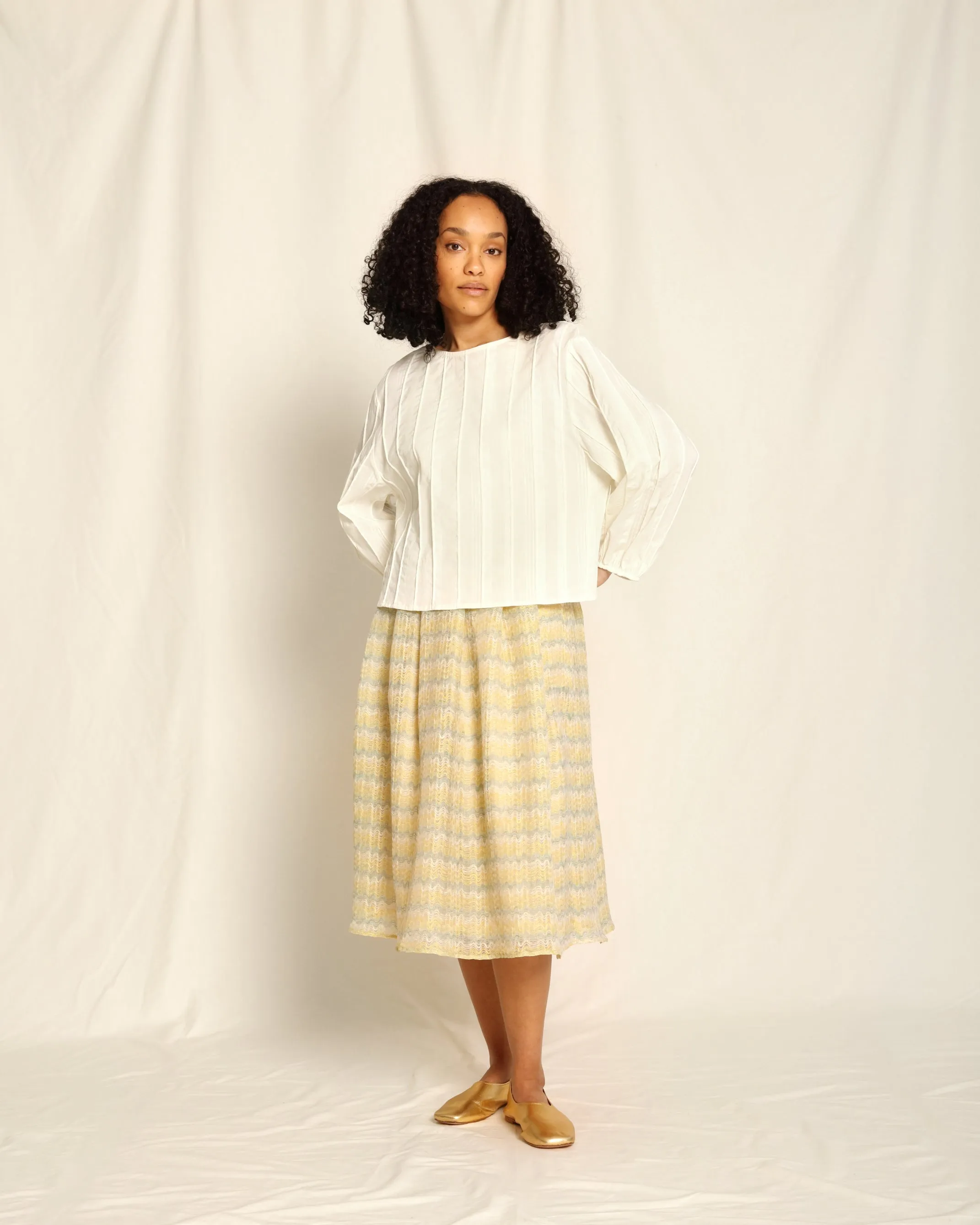 Eloise Shirt Bodrum Ecru White