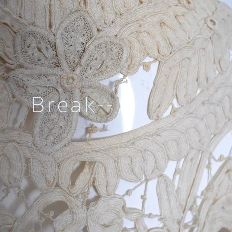 Lace Edwardian Waistcoat Vest or Jacket Vintage Battenburg Needle Mixed lace