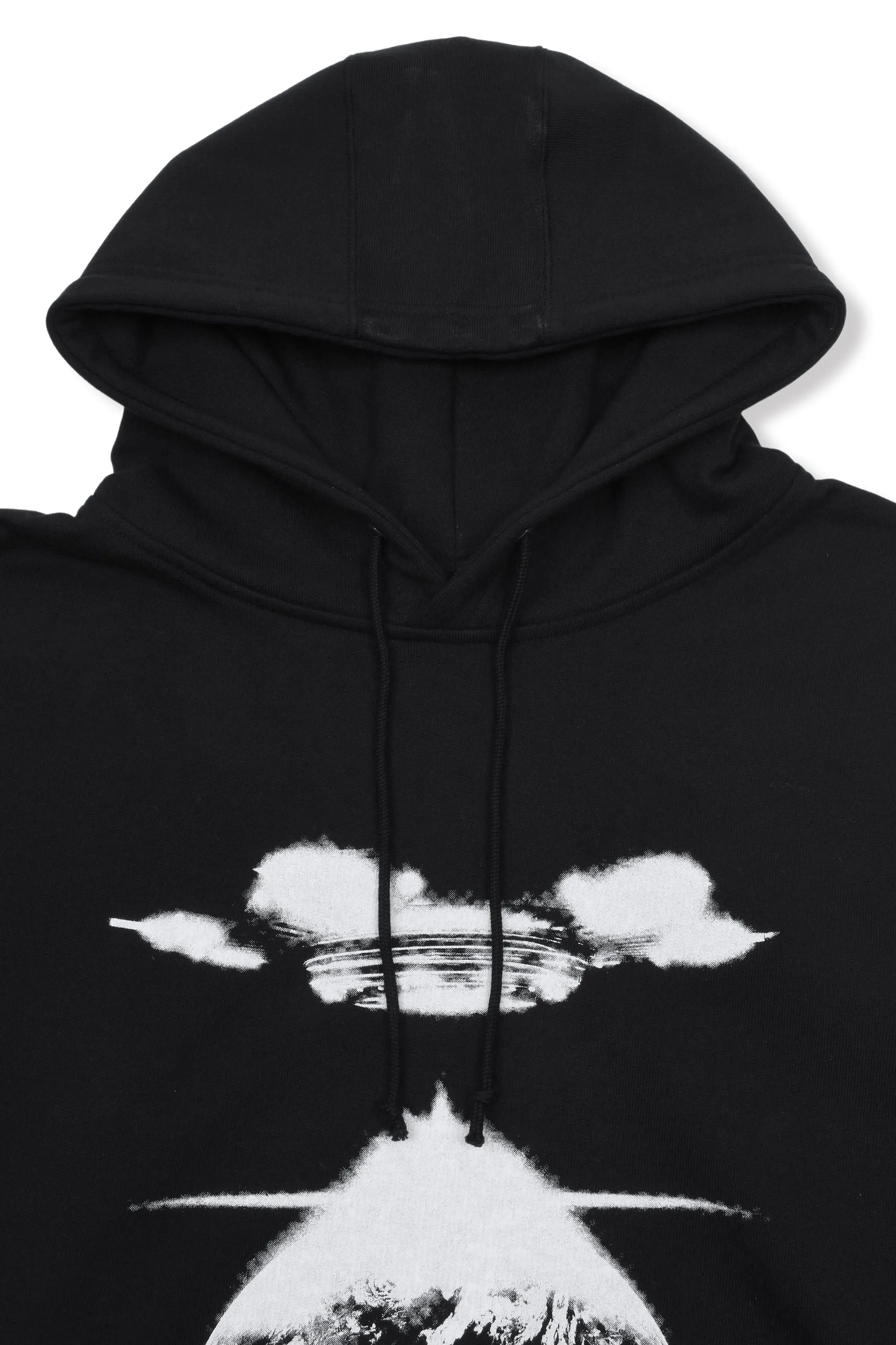 LAYERED PRINTED HOODIE