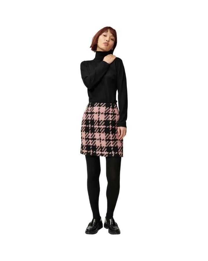 Luisa Cerano Glencheck Skirt