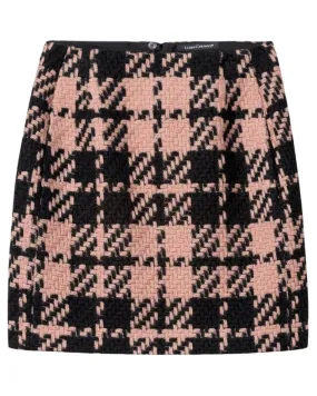 Luisa Cerano Glencheck Skirt