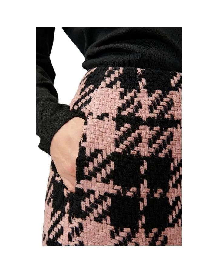 Luisa Cerano Glencheck Skirt