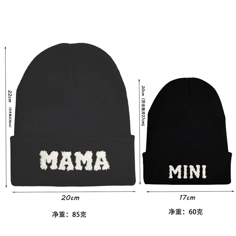 Mama Beanie | Trendy Ladies Cotton Knit Beanie