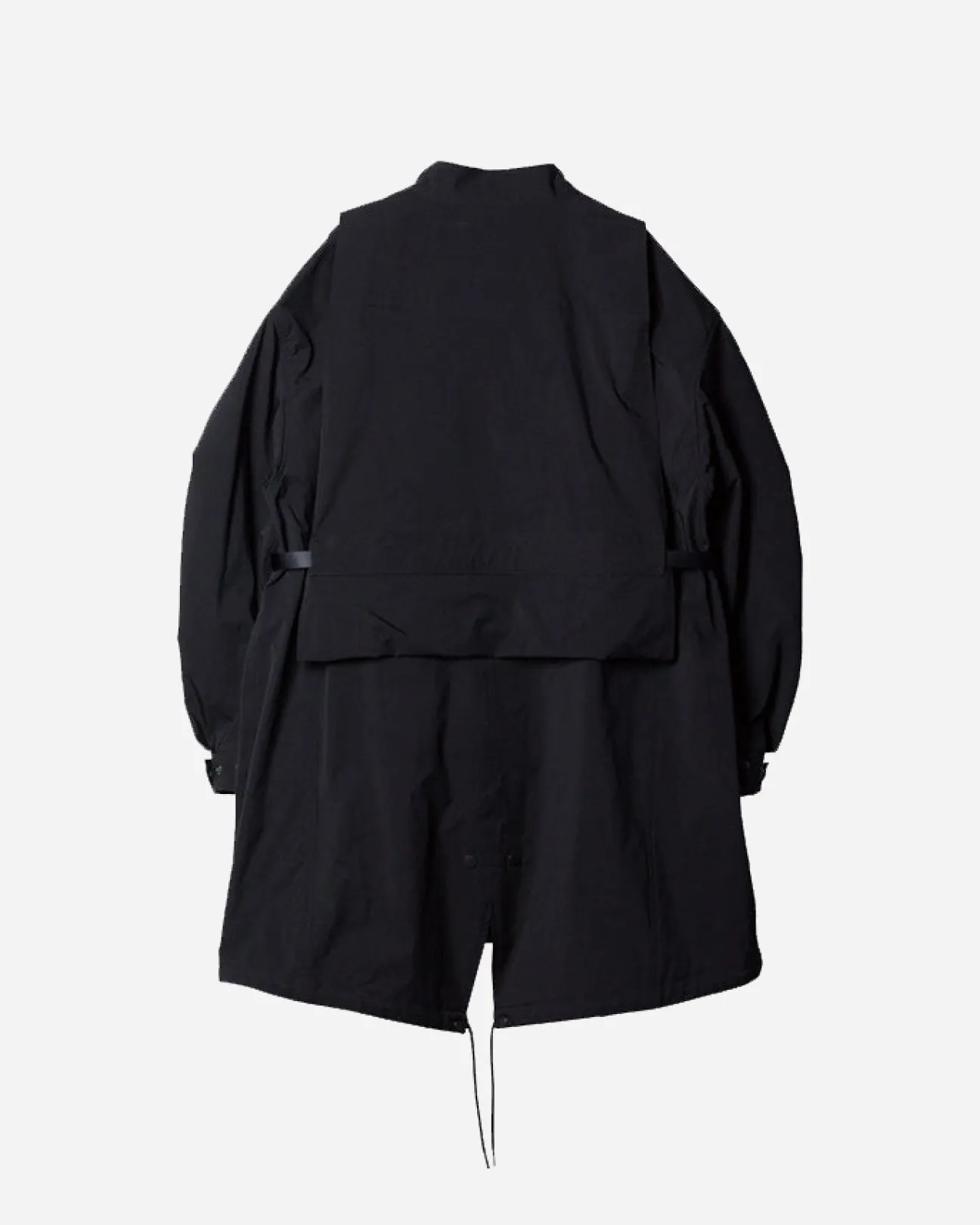 MICROFIBER TWILL MODS COAT .10【BLACK】