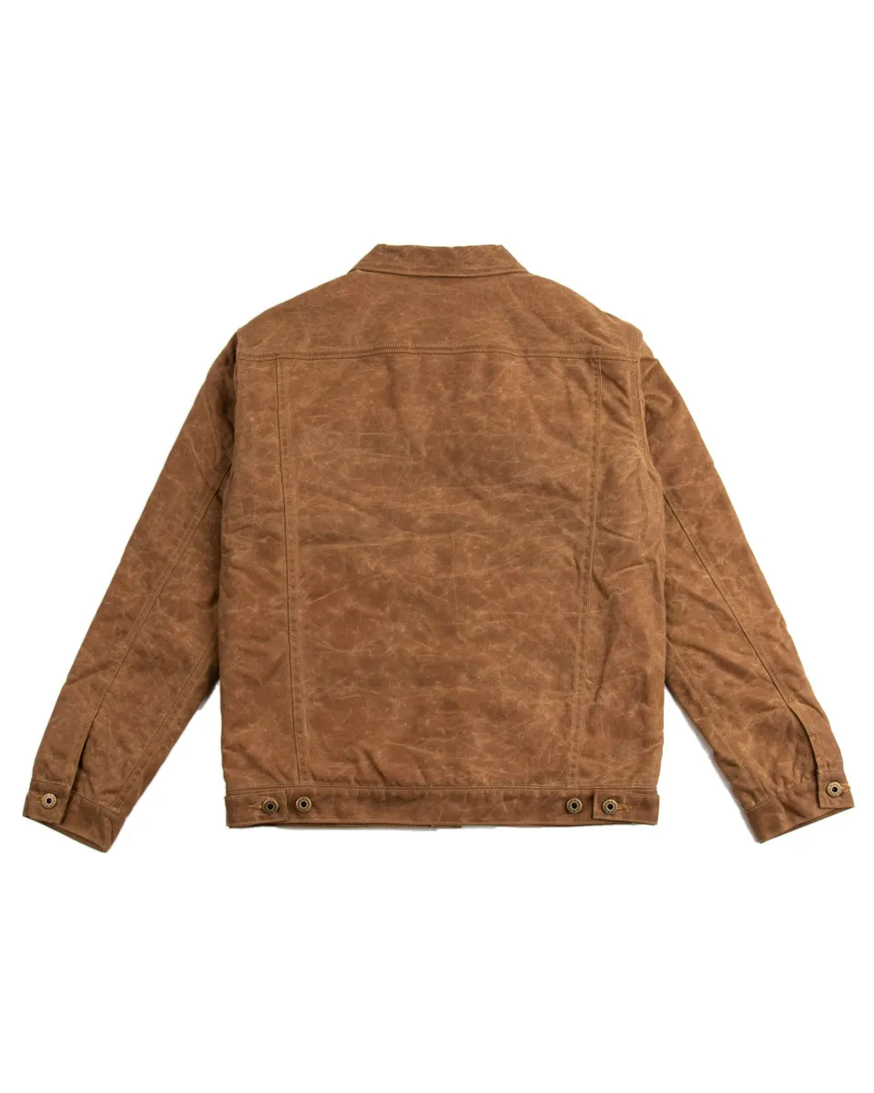 Wax Rider Coat - Brown Rancho Arroyo Lining