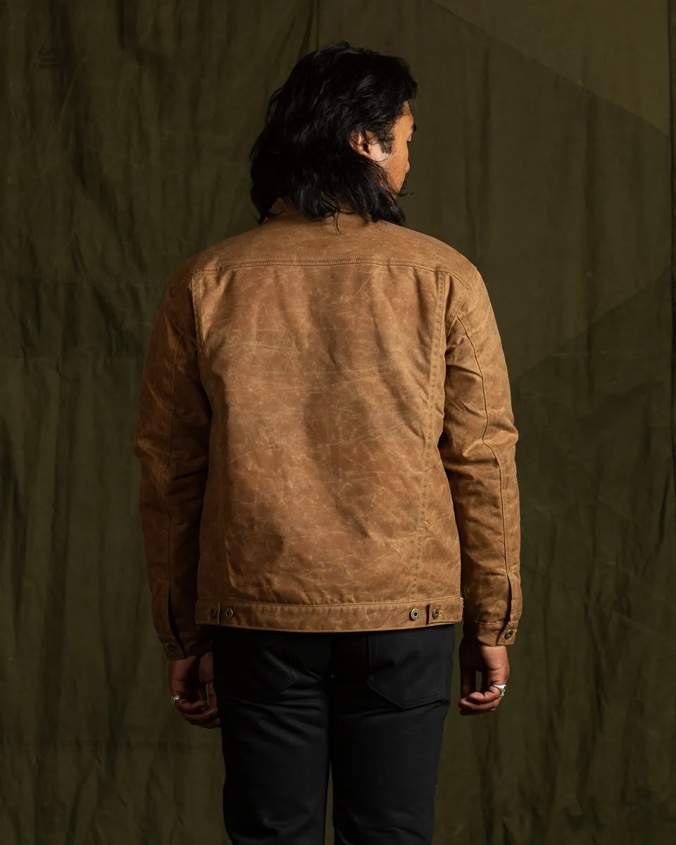 Wax Rider Coat - Brown Rancho Arroyo Lining