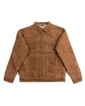 Wax Rider Coat - Brown Rancho Arroyo Lining