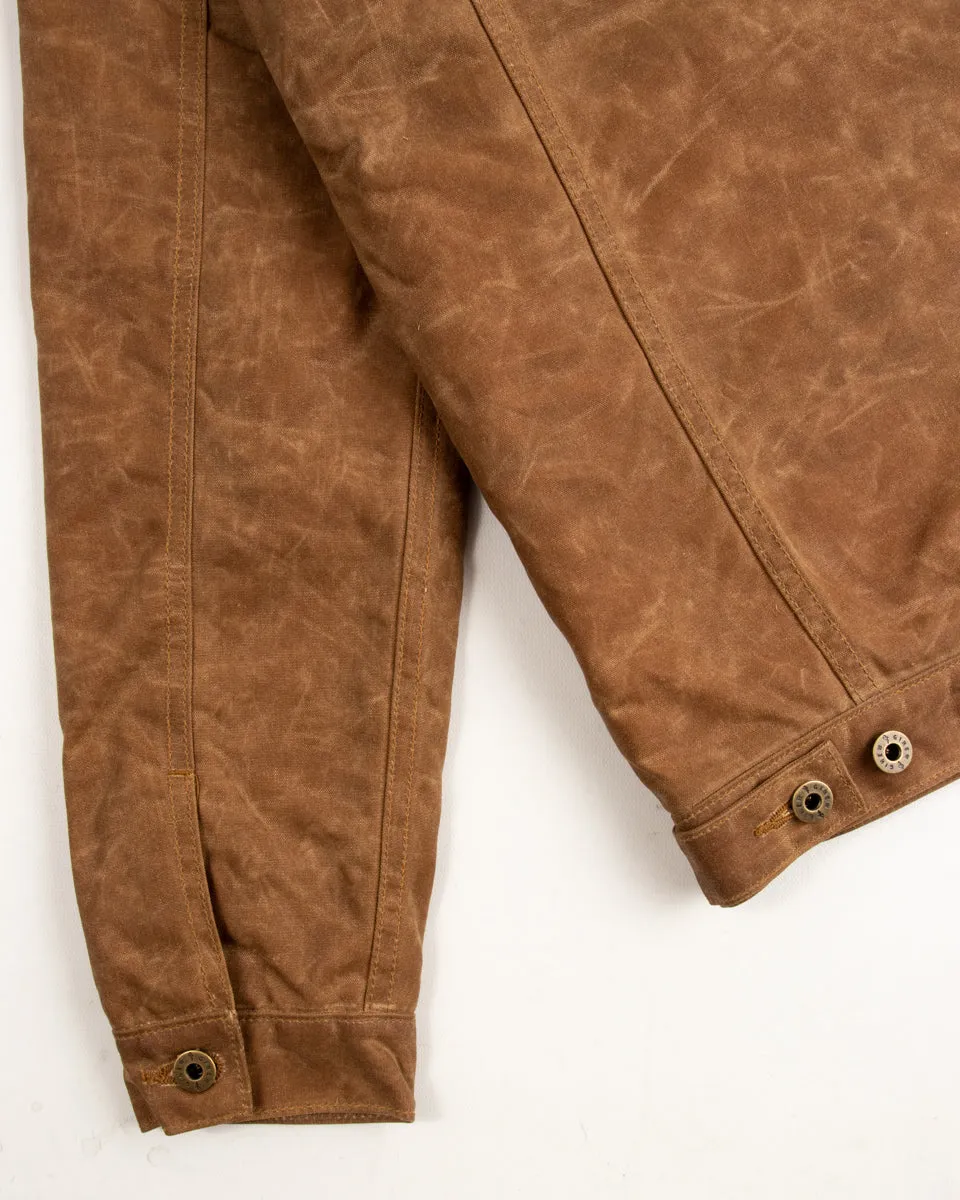 Wax Rider Coat - Brown Rancho Arroyo Lining